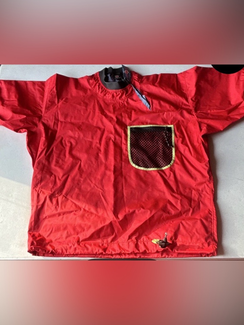 Vintage Patagonia x Lotus Designs Kayak Paddling Splash Jacket Red Medium